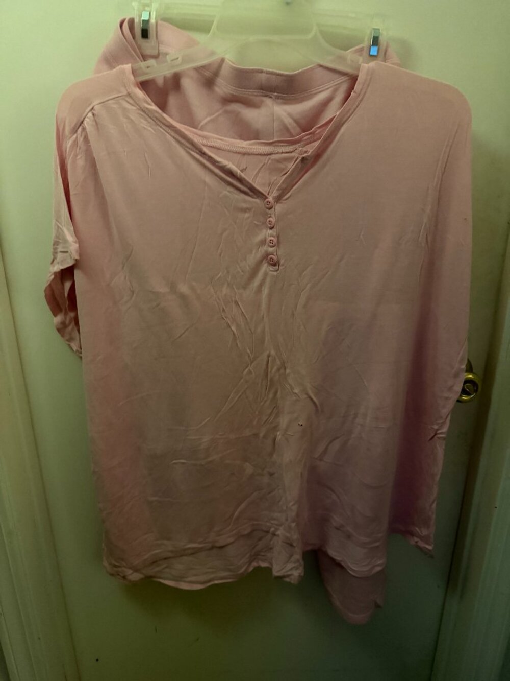 Faded Glory Pink PJs W 3X